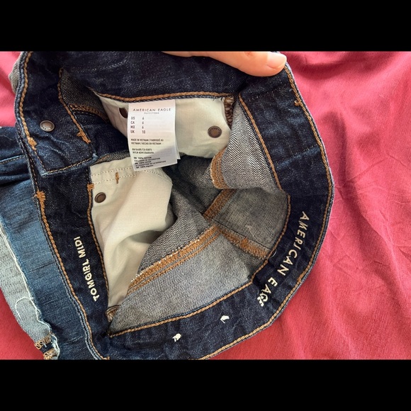 *SOLD* American Eagle Tomgirl Midi Shorts Size 6 - Picture 7 of 7